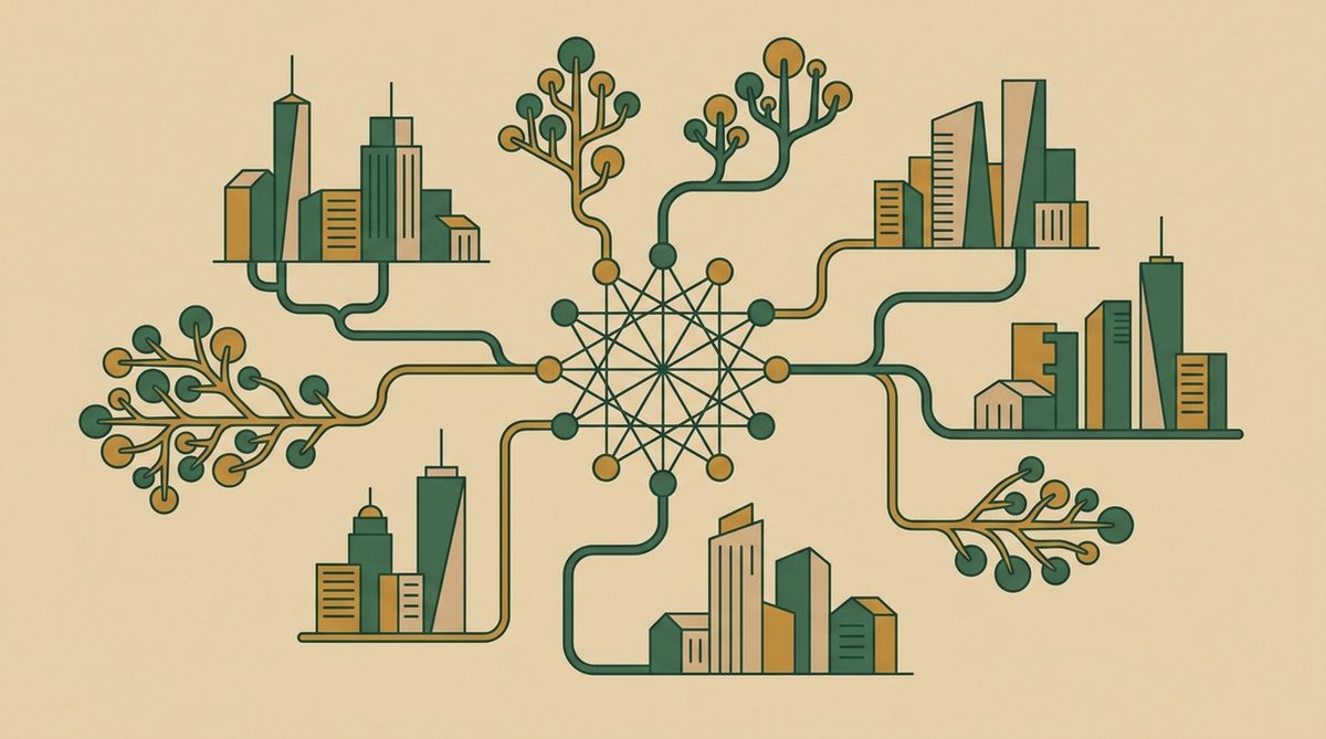 Illustration EU-Fördermittel für Kommunen — EFRE und LIFE-Programm im Überblick